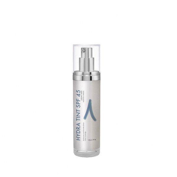 Hydra Tint SPF 45 - Light Medical Grade Skin Care, Adriane Advanced Skincare, Skin Health for Life, Cleansers, Age Defying, Acne, Hydrating, Skin Purifying, and more