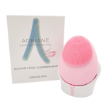 This silicone facial cleansing brush is water-resistant, non-abrasive, antimicrobial, and antibacterial. It gently exfoliates and provides a deep pore cleansing that removes any makeup, dirt, oils, and environmental free radicals that you encounter daily.